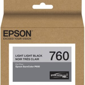 Cartucho EPSON T760920 - Negro, SureColor P600, Cartucho
