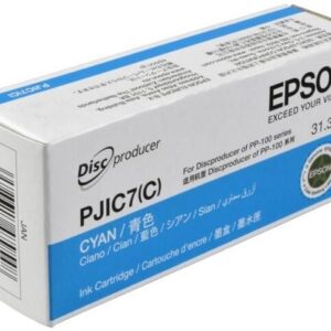 Cartucho EPSON PJIC7(C)688 CIAN (C13S020688) Para Impresora Discproducer PP-100II Capacidad 31ML