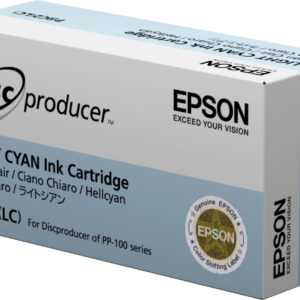 Cartucho EPSON PJIC7(LC)689 CIAN CLARO (C13S020689) Para Impresora Discproducer PP-100II Capacidad 31ML