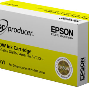 Cartucho EPSON PJIC7(Y)692 AMARILLO (C13S020692) Para Impresora Discproducer PP-100II Capacidad 31ML