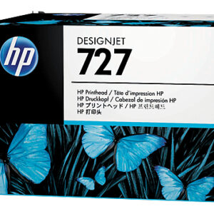 Cabezal HP 727 - B3P06A, Negro Mate - Negro Fotográfico - Cian - Magenta - Amarillo - Gris