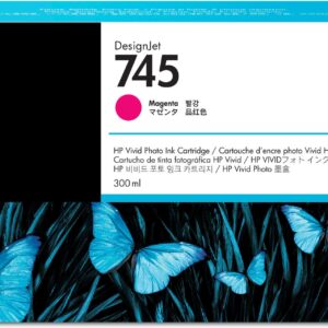 Tinta HP 745 - F9K01A, Magenta 300ml