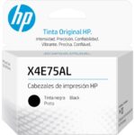 Cabezal de impresión HP X4E75AL. Color Negro. Compatible con: HP Smart Tank Series 500 - 610, 650, 660, 670, 700, 6000, 7000, 7300, 7600