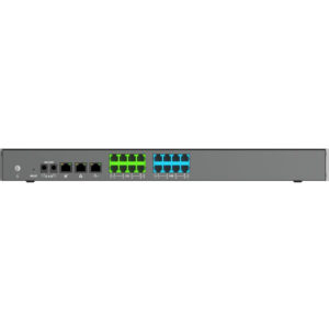 Grandstream UCM6308A Conmutador IP para hasta 1500 usuarios y 150 llamadas simultaneas - 8 FXS, 8FXO, Solo Audio, WAVE, GDMS