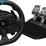 Control Gaming LOGITECH G923 - Volante y Pedal, PC, PlayStation, Alámbrico, Negro
