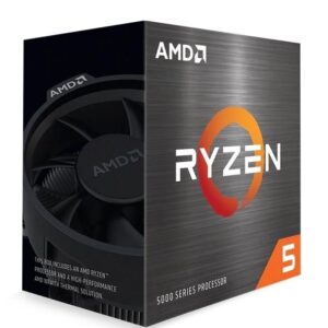 AMD RYZEN 5 5600X - 6 núcleos, socket AM4, Incluye ventilador, Se requiere una tarjeta gráfica independiente.