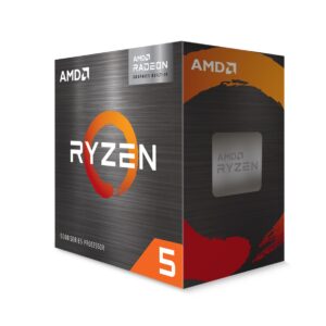AMD RYZEN 5 5600G - 6 núcleos, Socket AM4, Con Ventilador, Con Gráficos Incluidos.