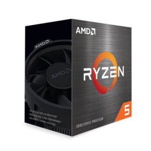 5 5600 BOX AMD RYZEN 5 5600 - 6 núcleos, Socket AM4, Con Ventilador Incluido, Se requiere una tarjeta gráfica independiente.