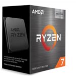100-100000651WOF AMD RYZEN 7 5800X3D - 8 núcleos, Socket AM4, No Incluye Ventilador, Se requiere una tarjeta gráfica independiente.