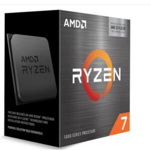 100-100000651WOF AMD RYZEN 7 5800X3D - 8 núcleos, Socket AM4, No Incluye Ventilador, Se requiere una tarjeta gráfica independiente.