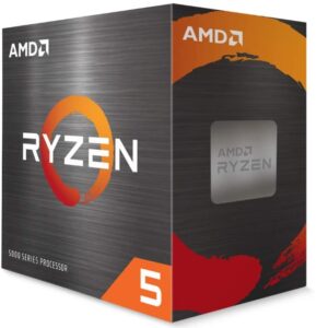 AMD RYZEN 5 5500 - 6 núcleos, Socket AM4, Incluye Ventilador, Se requiere una tarjeta gráfica independiente.