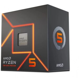 AMD RYZEN 5 7600 - 6 núcleos, Socket AM5, Con Ventilador, Con Gráficos Incluidos.