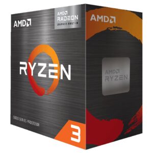 AMD RYZEN 3 5300G - 4 núcleos, Socket AM4, Con ventilador, Con gráficos incluidos