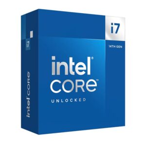 BX8071514700KF Procesador INTEL® Core™ i7-14700KF de 5.6 GHz Max Turbo - 20 Core, 28 Threads, 33Mb Cache requiere GRÁFICOS - DISIPADOR(MOTHERBOARD LGA1700)