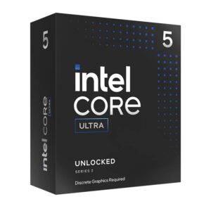 Procesador Gaming INTEL Core ULTRA 5 - 245KF de 5.2 GHz Max Turbo - 14 Core, 22 Tops (IA), requiere GRÁFICOS - DISIPADOR (Socket LGA 1851)