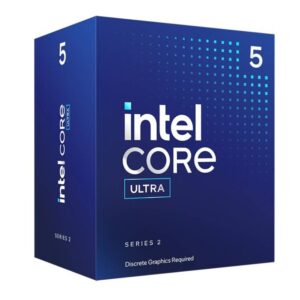 BX80768225F Procesador INTEL Core Ultra 5 para escritorio 225F LGA 1851 - 10 cores (6P + 4E) Hasta 4.9 Ghz