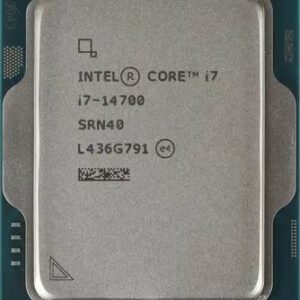 CM8071504820817 Procesador INTEL® Core™ i7-14700 2.10 Ghz - 20 núcleos, TRAY SIN DISIPADOR, SIN CAJA. LGA 1700