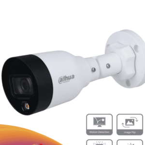 DAHUA IPC-HFW1239S1-LED-S4 - Cámara IP Bullet Full Color 2 Megapixeles/ Lente de 2.8mm/ Luz Blanca de 15 Mts/ H.265/ IP67/ PoE/ DWDR/