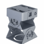 DAHUA 8019 Soporte cardán/ Adecuado para su uso con cámaras tipo bala y carcasas protectoras /aleación de aluminio/ Soporta 10 kg/ Adaptador de montaje altamente flexible