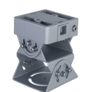 DAHUA 8019 Soporte cardán/ Adecuado para su uso con cámaras tipo bala y carcasas protectoras /aleación de aluminio/ Soporta 10 kg/ Adaptador de montaje altamente flexible