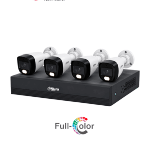 DAHUA DH-KIT/XVR1B04-I/T/4-HFW1209CN-A-LED-0280B- Kit de 4 canales Full Color de 2 MP. Incluye 4 cámaras HFW1209CN-A-LED-0280B, DVR Cooper-I WizSense, con IA, H.265+, y 4 canales + 1 IP (o hasta 5 canales IP). Búsqueda avanzada de humanos/