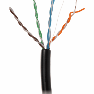 Cable UP Cat6 Exterior forro negro por metro