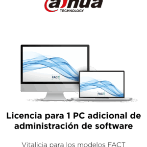 DAHUA TITANIUM - Licencia para 1 PC adicional de administración de software / Vitalicia para los modelos FACT