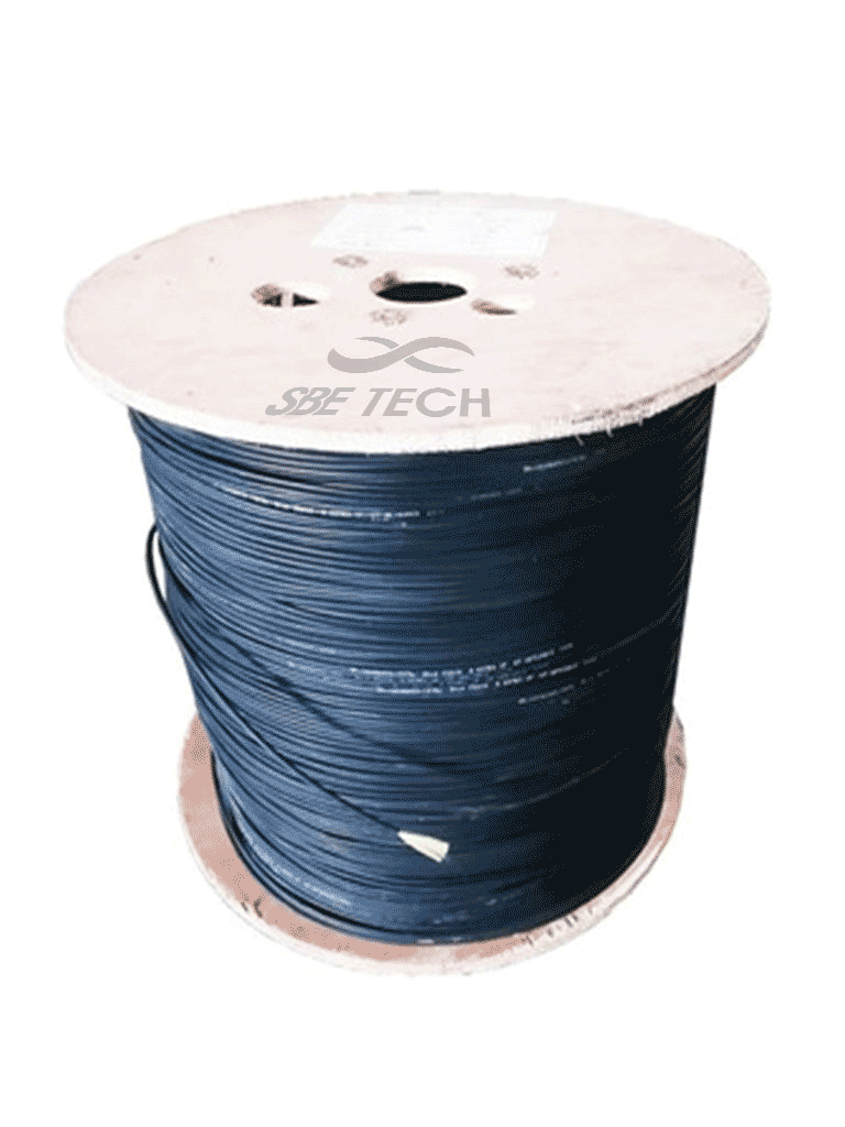SBE TECH FODROPR1- Carrete de 2 KM de fibra óptica DROP de 1 hilo / Interior y exterior/ dieléctrico /flexible y seco/ para instalaciones FTTx - Image 2