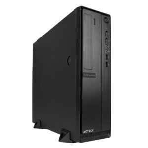 AC-932530 Gabinete ACTECK LUBECK GS660 MICRO Desktop Slim MICRO ATX Y MINI ITX USB 3.0 Fuente 500W 1 Vent