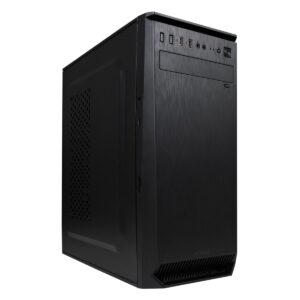 Gabinete ACTECK GM270 TURIN ESSENTIAL SERIES - Media torre, ATX, Micro-ATX, Mini-ITX, Negro, 500 W