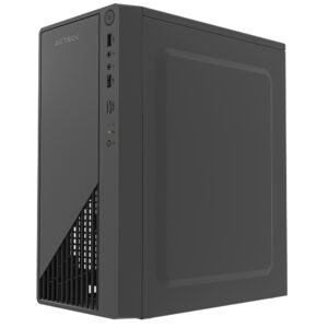 Gabinete Mini Torre ACTECK KIOTO GC220F ESSENTIAL SERIES Factor de forma: Mini Torre - Tarjetas madre compatibles: Micro ATX y Mini ITX