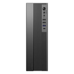 Gabinete Mini Torre Slim ONEX GS450 ACTECK Factor Micro ATX- Mini ITX - Lector de tarjetas SD
