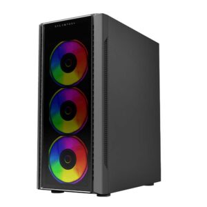 Balam Rush Gabinete Gamer Mini Torre ATX Dragonfly 2 Crystal GM745s Azender Series