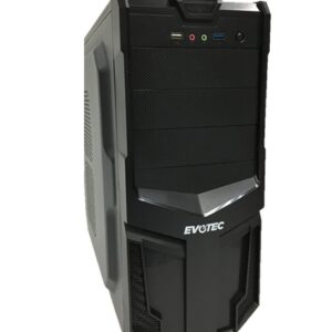 EV-1002 Gabinete EVOTEC ev-1005 - micro-atx, torre, micro-atx, negro, 600w