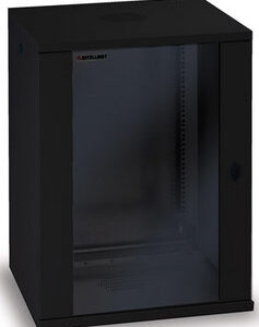 Gabinete de red mural de 19 - 15U, Flatpack, 60kg, 570x600, INTELLINET 711951