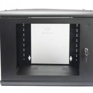 LinkedPRO SR-1909-GN2G Gabinete de Pared 9U de 635 mm de Profundidad - Rack de 19 in en Acero Reforzado: Compacto y Resistente para Soluciones Profesionales