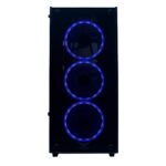 Naceb Gaming Gabinete Gaming Naceb Technology PLAYER Crystal Case NA-0603 - Full ATX, Negro