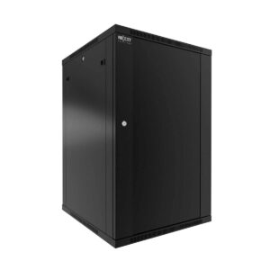 NEXXT Gabinetes de pared fijos - semi-ensamblados, 2 Ventiladores, 15U, 0.76X0.60X0.45Mts.H.W.D. PCRWESKD15U60FXBK