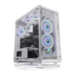CA-1V2-00M6WN-00 Gabinete THERMALTAKE Core P6 TG Snow Semi Torre - ATX/Mini-ITX/Micro-ATX, USB 2.0/3.0, sin Fuente, sin Ventiladores Instalados
