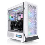 CA-1X5-00M6WN-00 Gabinete THERMALTAKE Ceres 500 TG ARGB Snow Mid Tower - ATX/E-ATX/Micro ATX/Mini-ITX, USB 3.0, sin Fuente, 4 Ventiladores Instalados ARGB