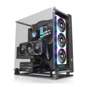 CA-1G4-00M1WN-09 Gabinete THERMALTAKE Core P3 TG Pro Negro - ATX/E-ATX/Micro ATX/Mini-ITX, USB 3.0, sin Fuente, sin Ventiladores Instalados