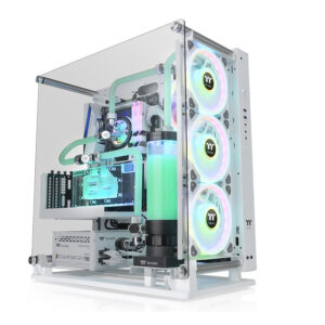 CA-1G4-00M6WN-09 Gabinete THERMALTAKE Core P3 TG Pro Blanco - ATX/E-ATX/Micro ATX/Mini-ITX, USB 3.0, sin Fuente, sin Ventiladores Instalados