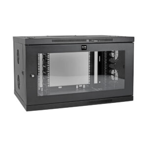 Gabinete TRIPP-LITE SRW9UDPGVRT - Negro, 9Um Profundidad de switch plus instalación de pared, Garantía 60 meses