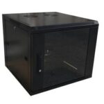 Gabinete WAM WAM-WC09UR06-A - Negro, Gabinete Para Montaje, 9UR, 19 pulgadas