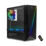 YCH-LAR01BK Yeyian gabinete gaming crescent master media torre atx micro y mini atx - compe con fuente atx, gpu 325 mm inc 3 vents gran flujo - sku: ych-lar7-01bk