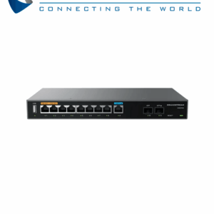 GRANDSTREAM GWN7003 - Router VPN Multi-WAN Gigabit/ 2 SFP 2.5G WAN/LAN + 9 puertos Gigabit (2 con salida PoE)/ VPN IPsec, OpenVPN, WireGuard y L2TP/ Firewall integrado/ Balanceo y failover Multi-WAN/ Controlador GWN integrado/ Gestión GWN.Cloud