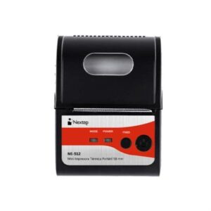 NE-512 Impresora Nextep Térmica Portátil 58mm USB - Bluetooth 2.0, RS232/90 mm/seg, Cortador Manual