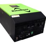 Inversor Cargador Solar Híbrido DATASHIELD IN-5000 - 220VCA, 50 Hz/60 Hz, Red o Generador, Negro con Verde