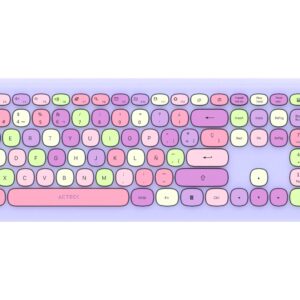 ACTECK Kit Teclado y mouse Inalámbricos 2.4hz Creator Chic MK475 Advanced Series