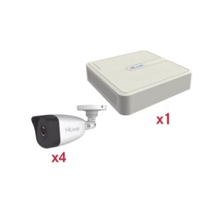 Kit de videovigilancia HIKVISION KIP2MP/4B - 4, 1920 x 1080 Pixeles, 2 MP